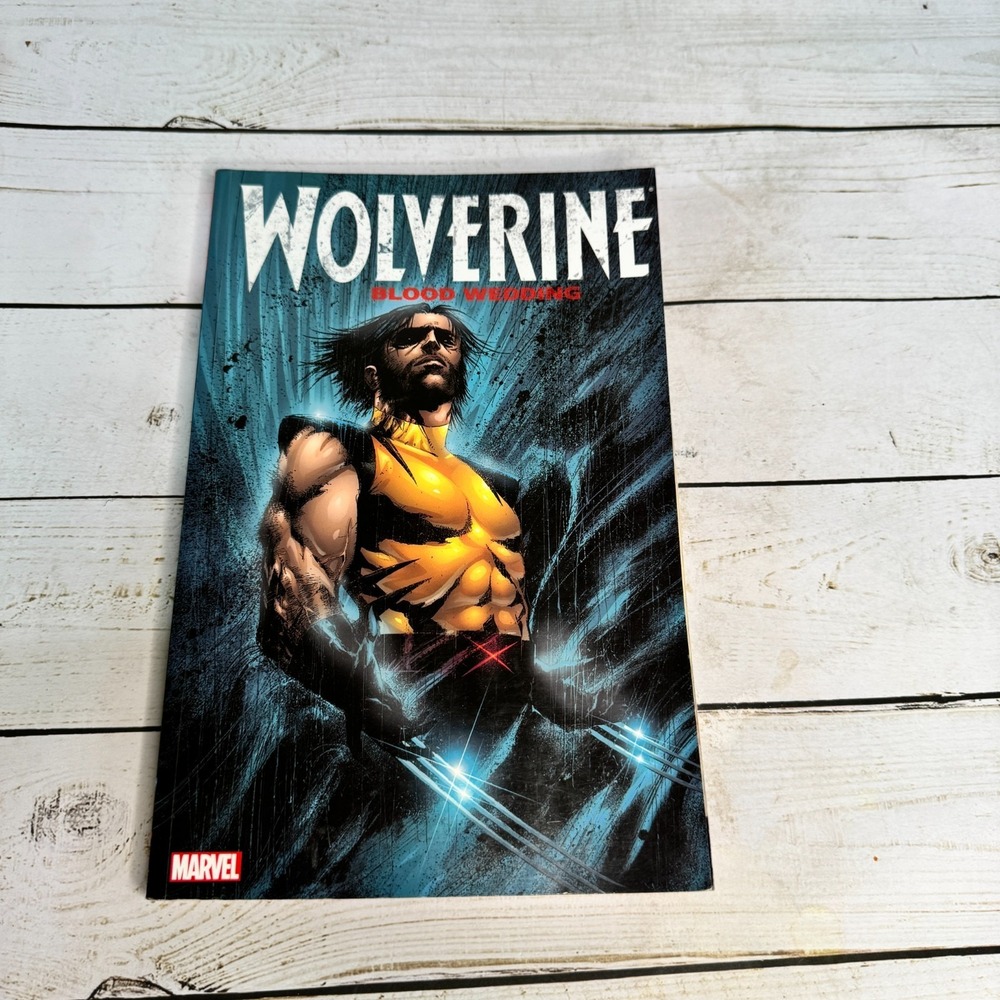 Wolverine Blood Wedding Marvel Comics‎ 2013 First Printing Superheroes Paperback